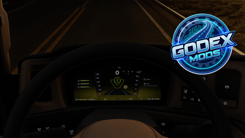 Dashboard Scania Neon 7 Opções - ETS2 / ATS