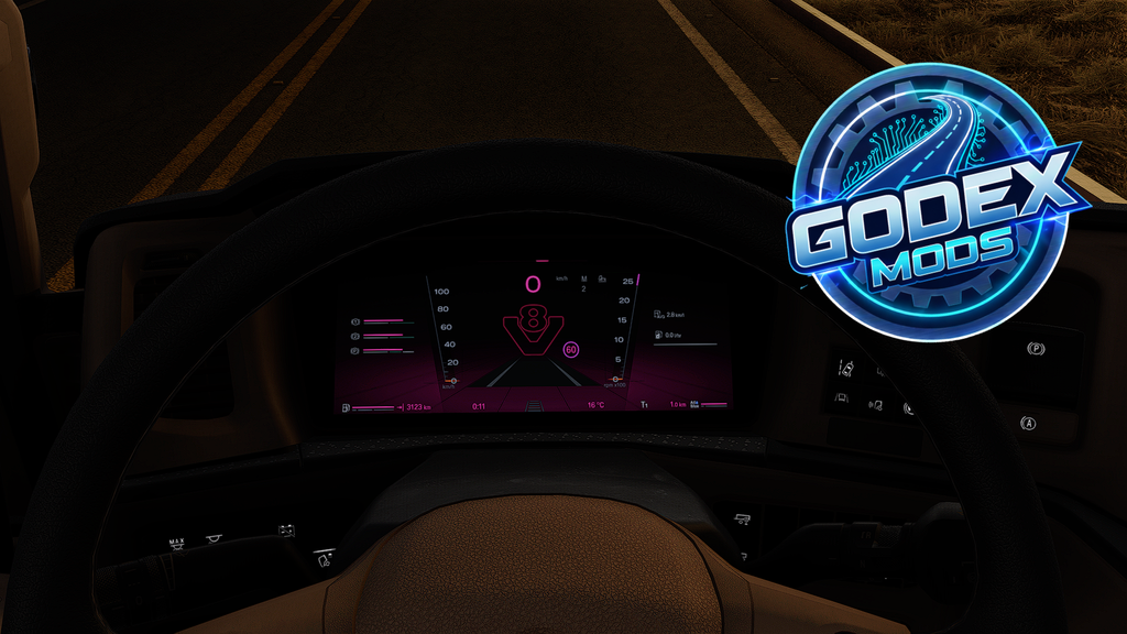 Pack Dashboard Scania Neon - ETS2 / ATS