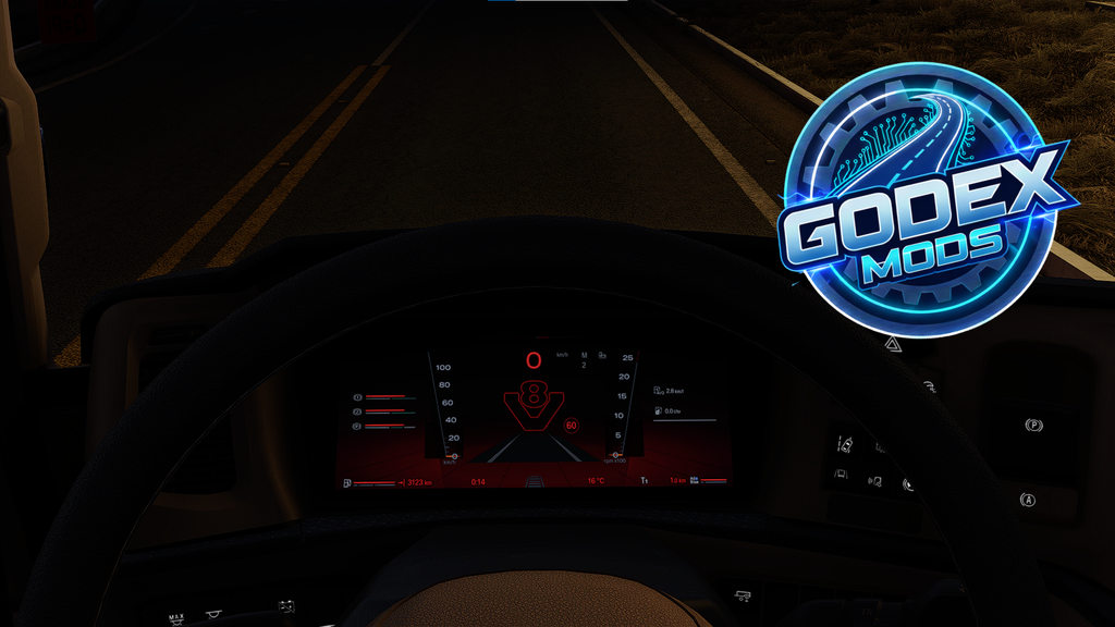 Pack Dashboard Scania Neon - ETS2 / ATS