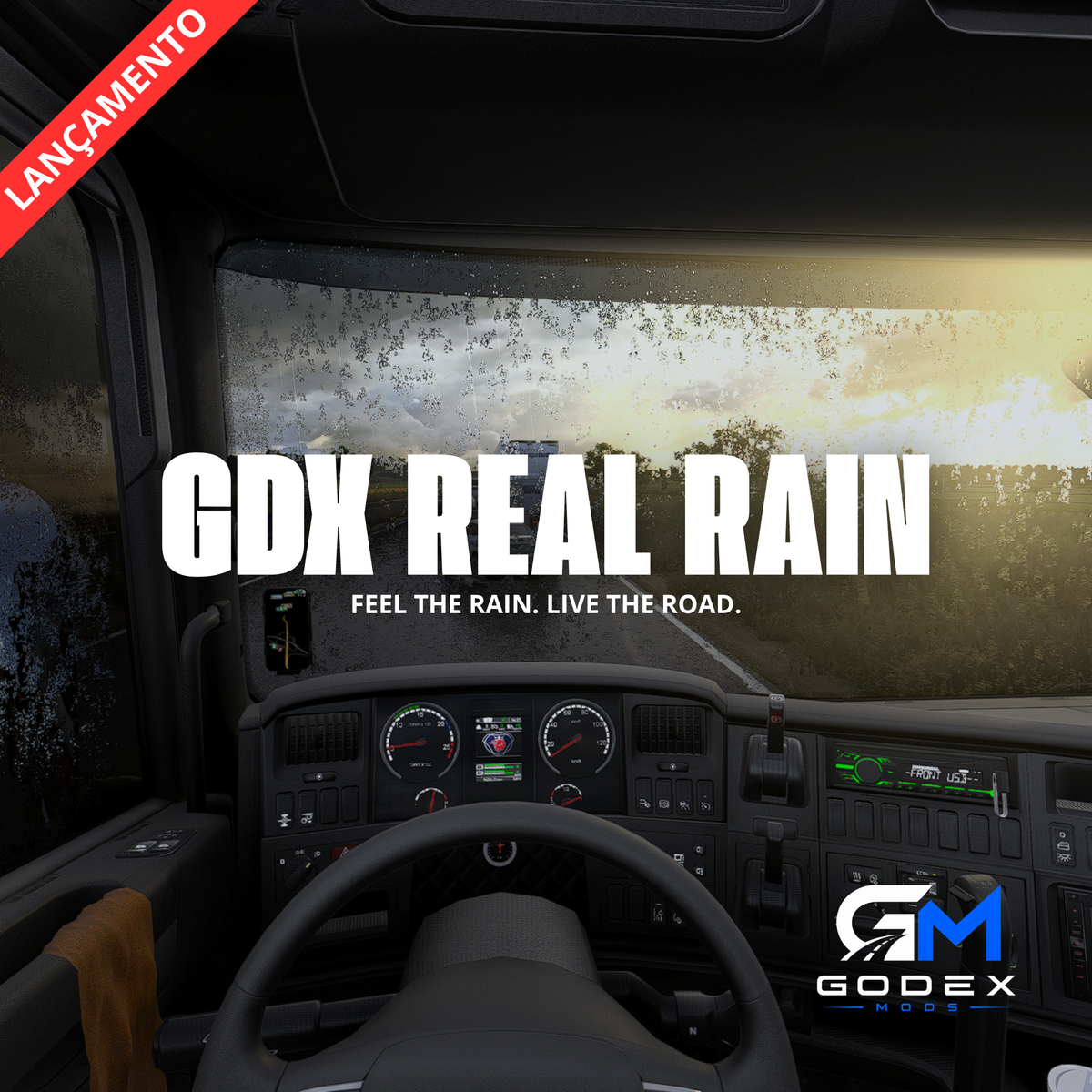 GDX Real Rain v1 [ETS2 & ATS] - Godex Mods