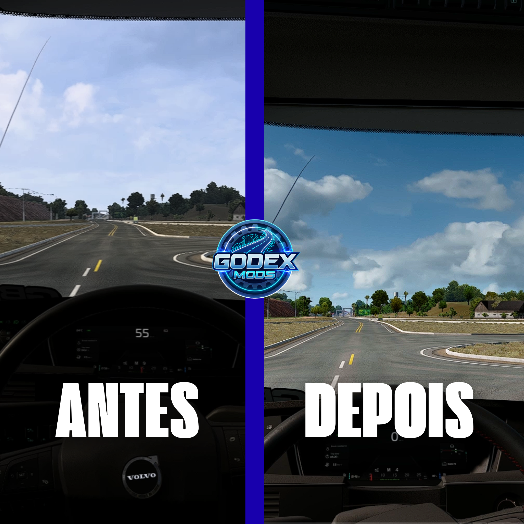 Gráfico Realista 4K ETS2 / ATS