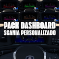 Scania Neon Dashboard Pack - ETS2 / ATS