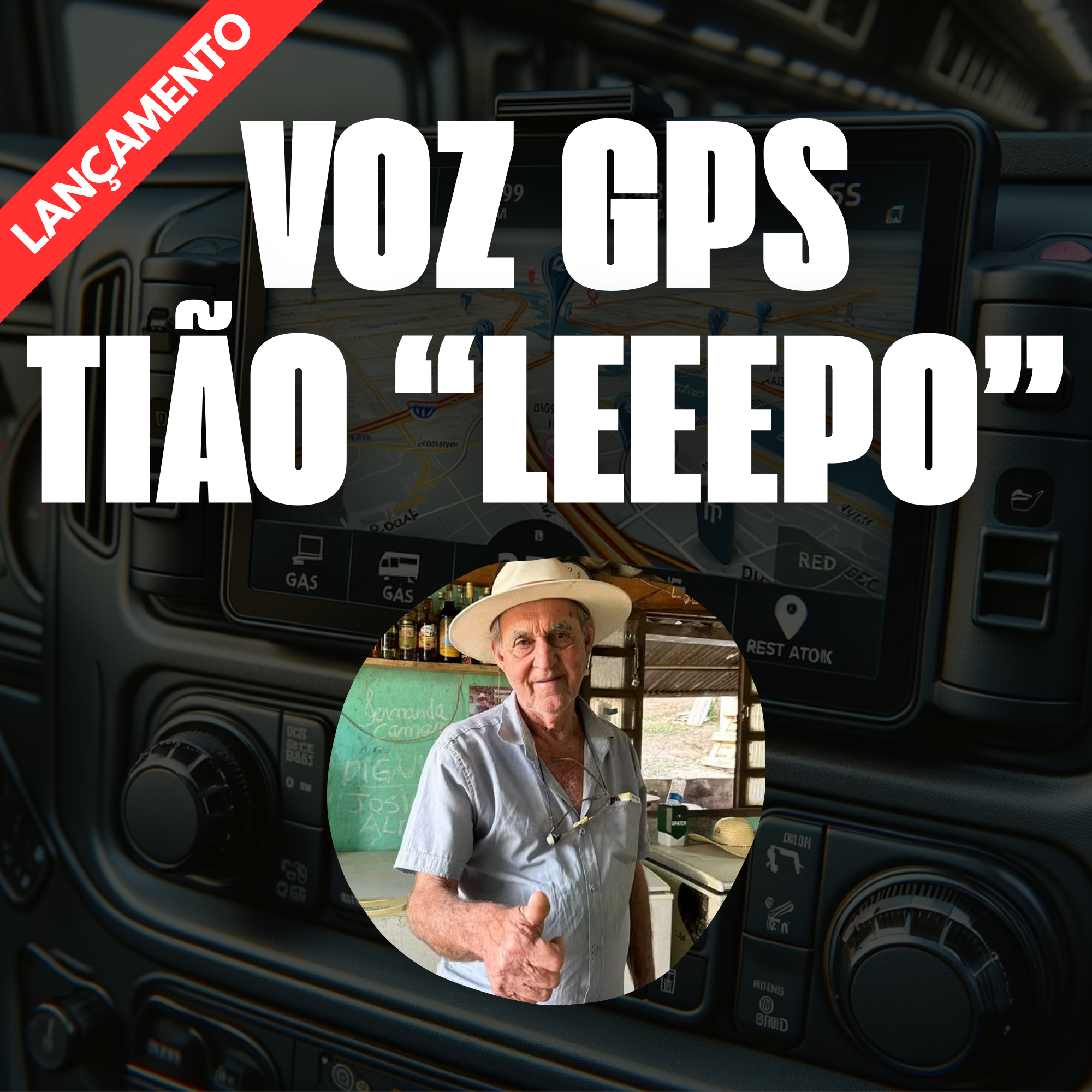 Voz GPS Tião "LEEEPO" ETS2 / ATS
