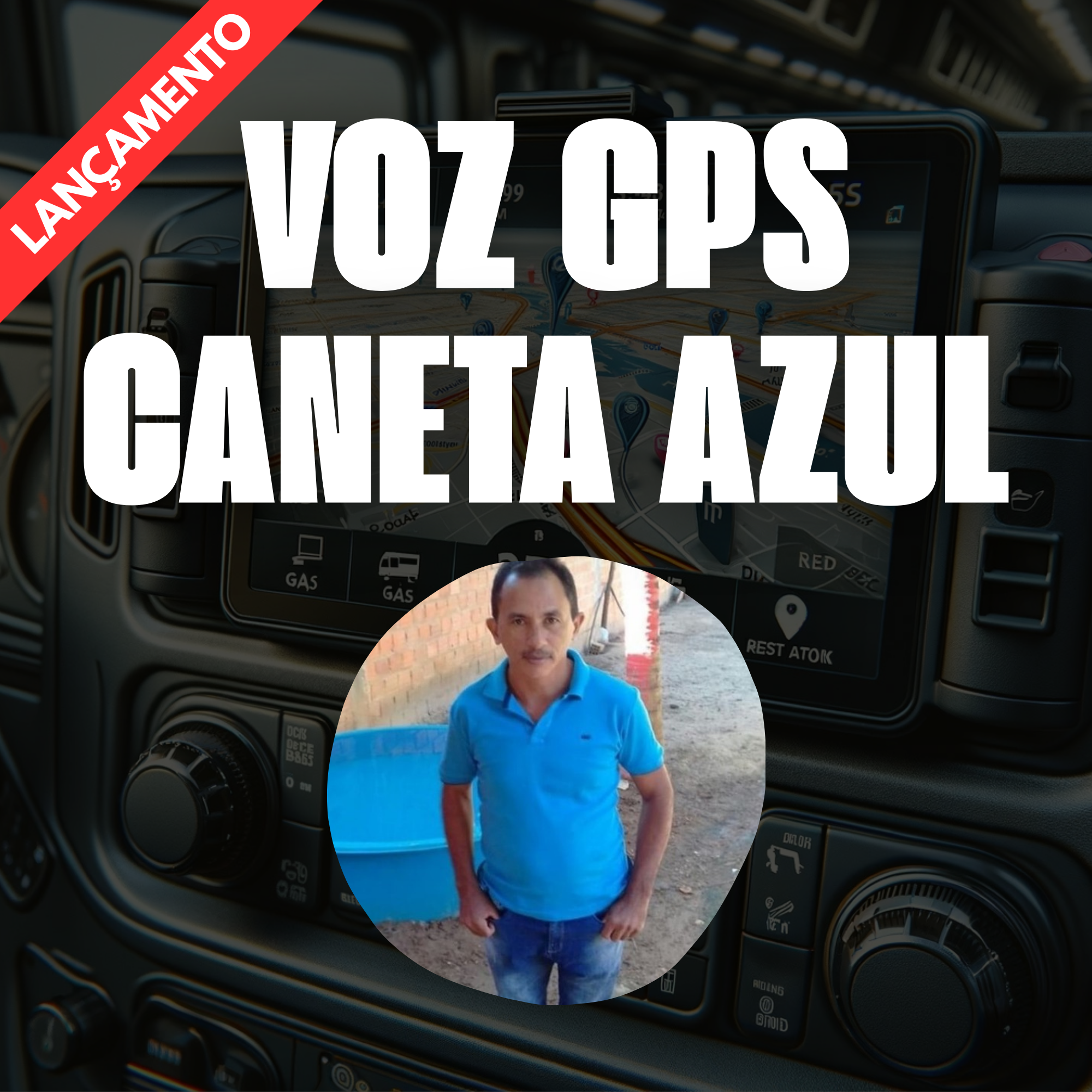 Voz GPS Manoel Gomes "Caneta Azul" ETS2 / ATS