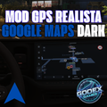 GPS Realista Google Maps Dark ETS2 / ATS