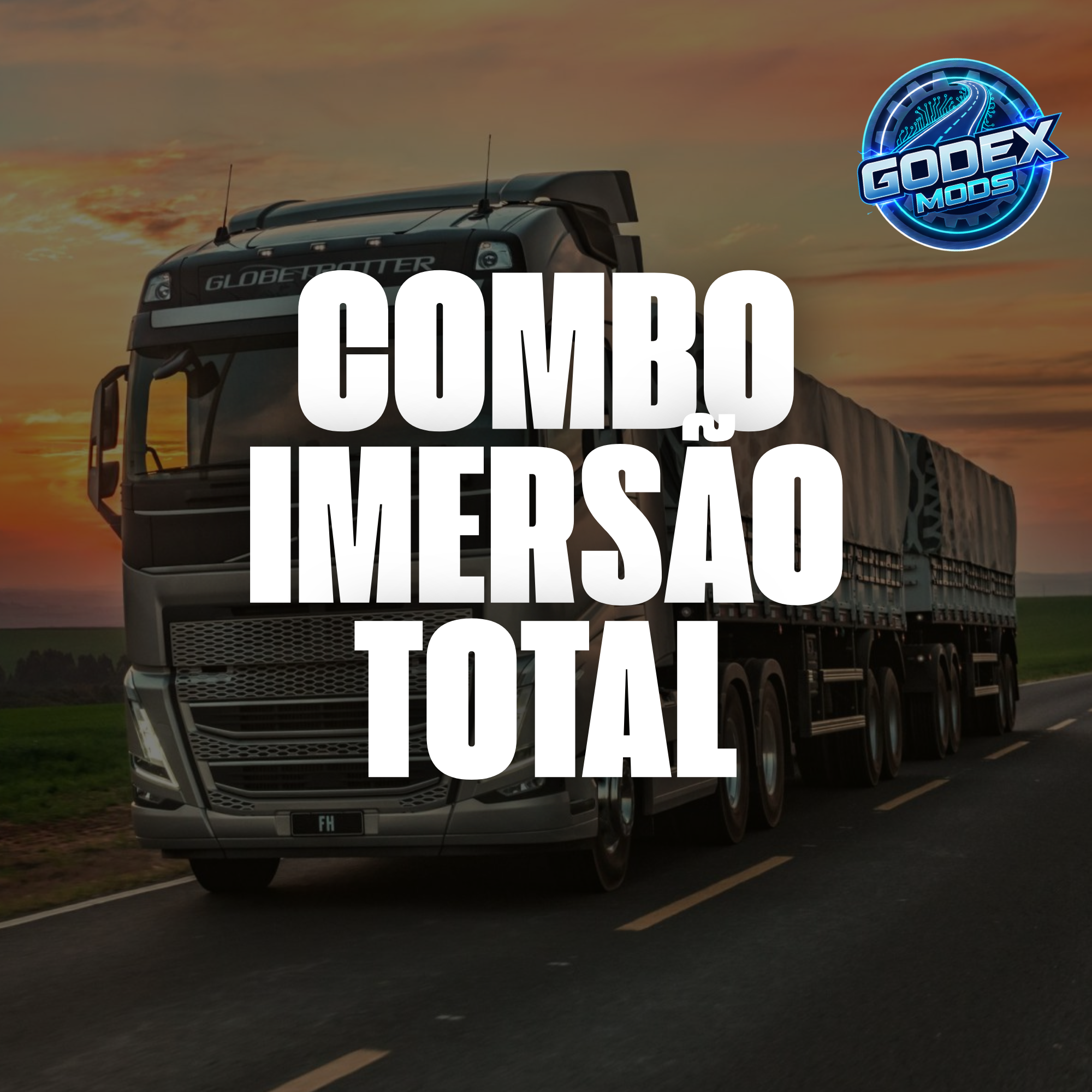 Combo Imersão Total – Pack de Sons Realistas ETS2 | Godex Mods