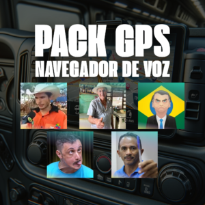 PACK GPS Voz GPS ETS2 e ATS – Pack com 5 Vozes Personalizadas | Godex Mods